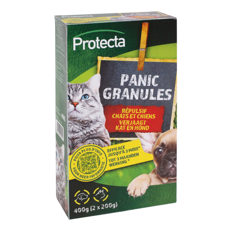 Répulsif pour chiens et chats Panic 0,4 kg