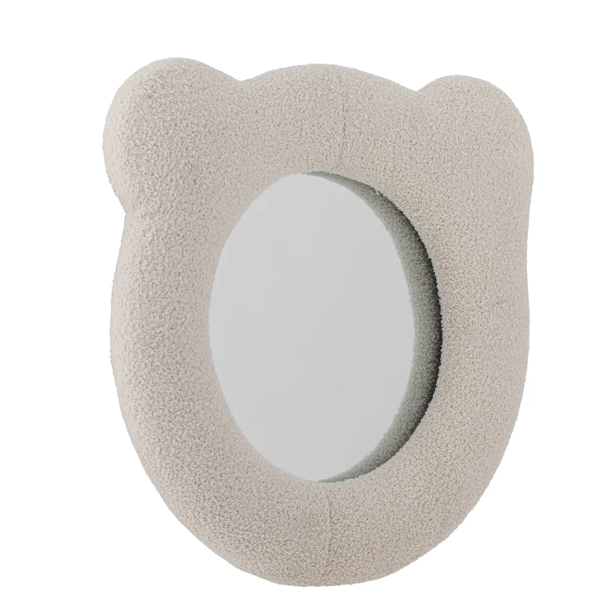 Bloomingville Mini - Baily Wand-Spiegel, Ø 33 cm weiß