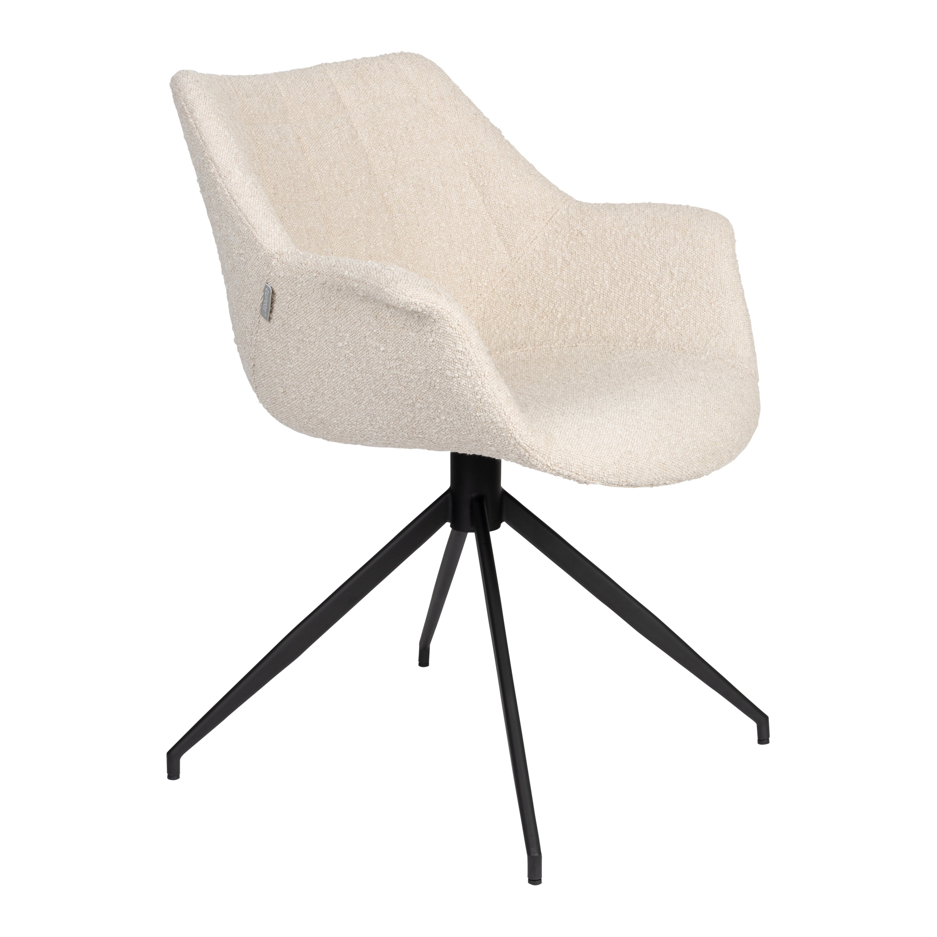 Zuiver Doulton Swivel Stoel Naturel