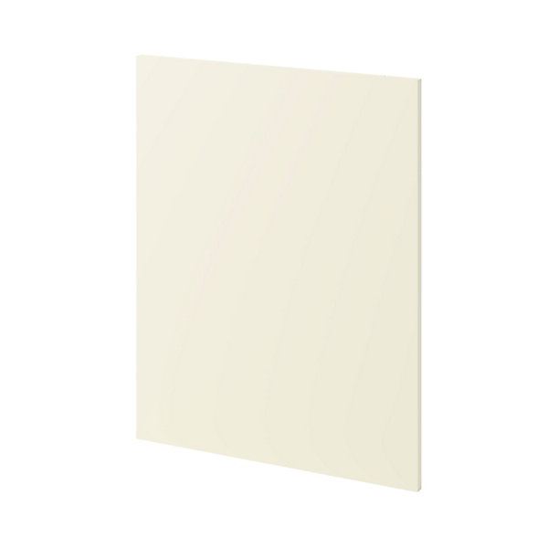 Côté de remplacement bas droit Goodhome Stevia crème H. 72 cm x l. 57 cm x Ep. 18 mm