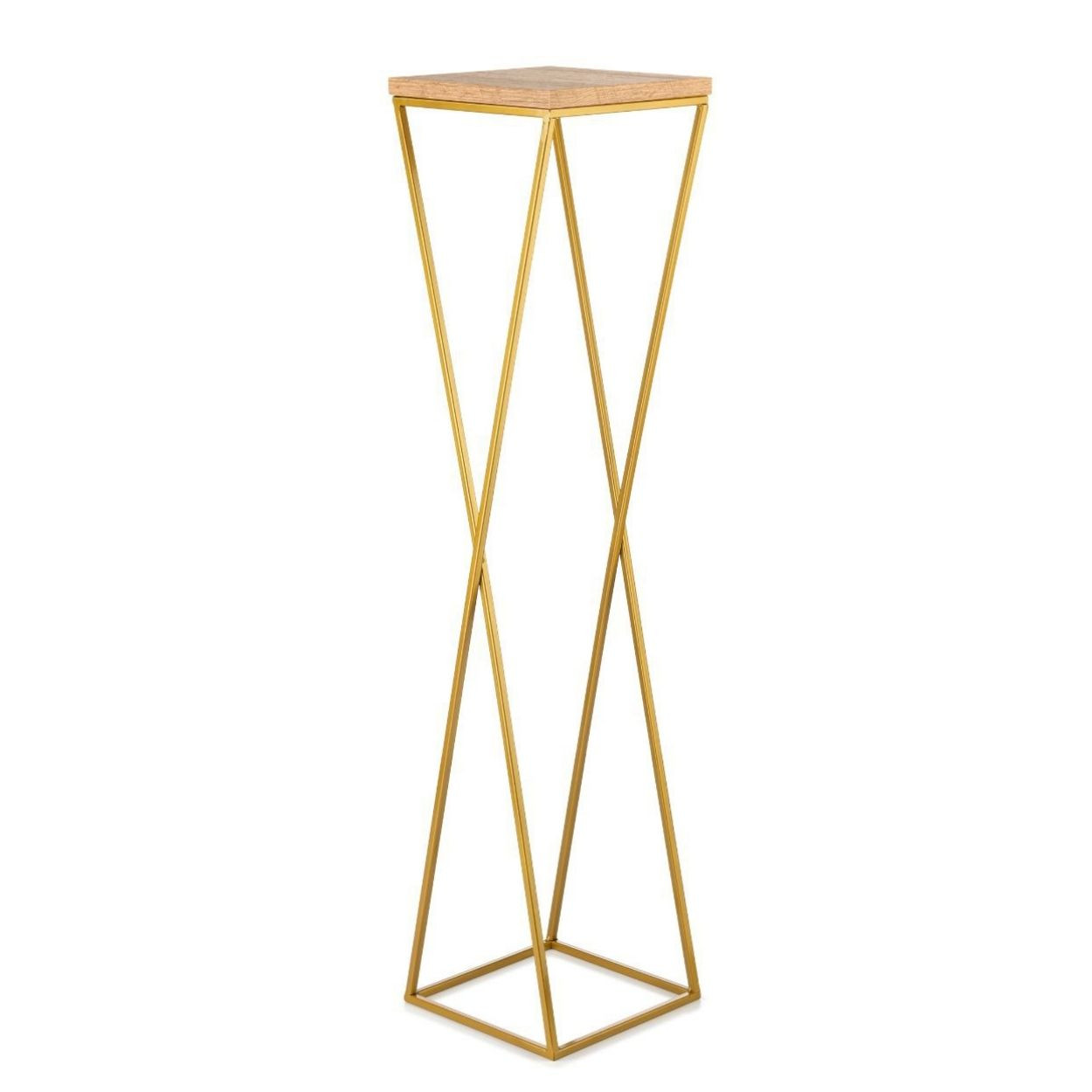 Kwietnik stojak 100 cm blat Dąb Lancelot GLAM