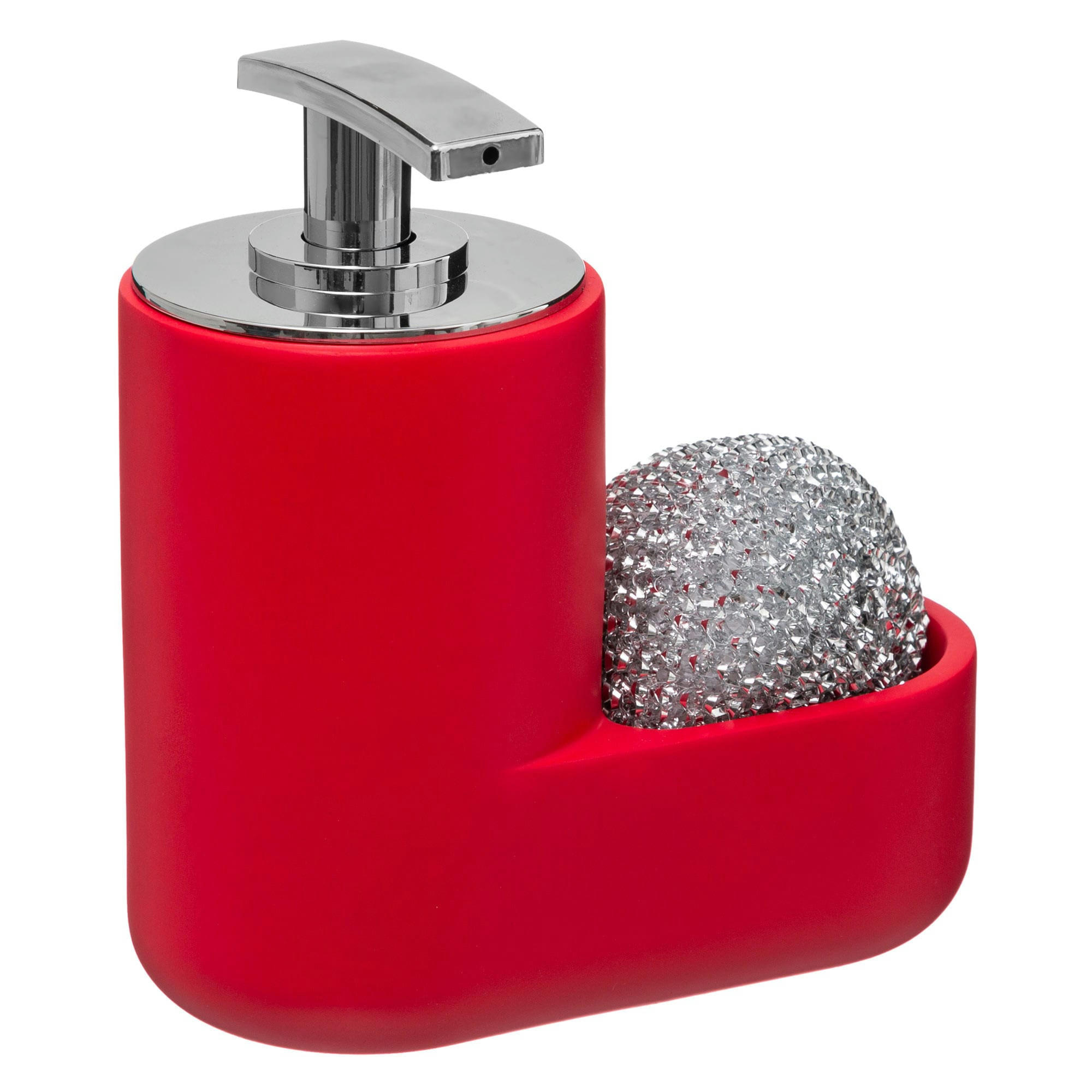 - Distributeur liquide vaisselle + éponge rouge