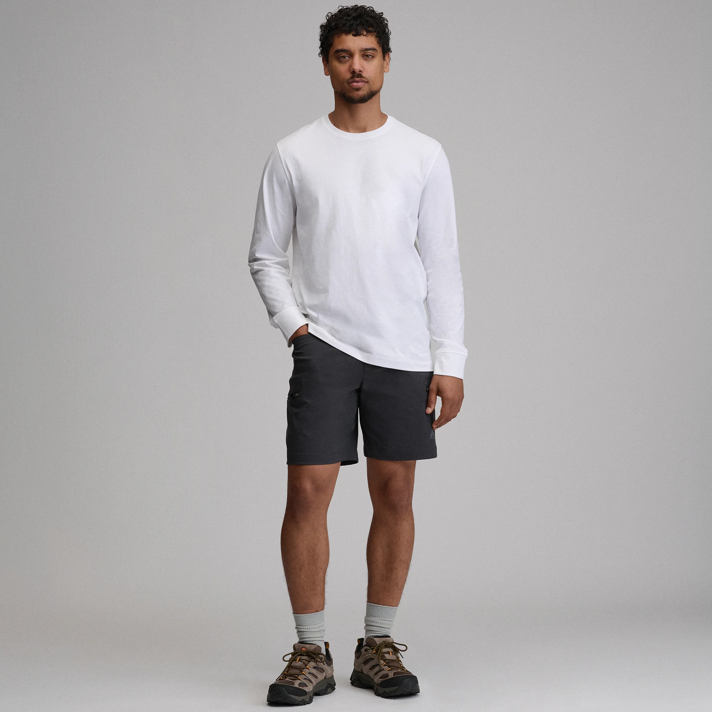 Men's Legend Wash 100% Cotton Long-Sleeve Classic T-Shirt