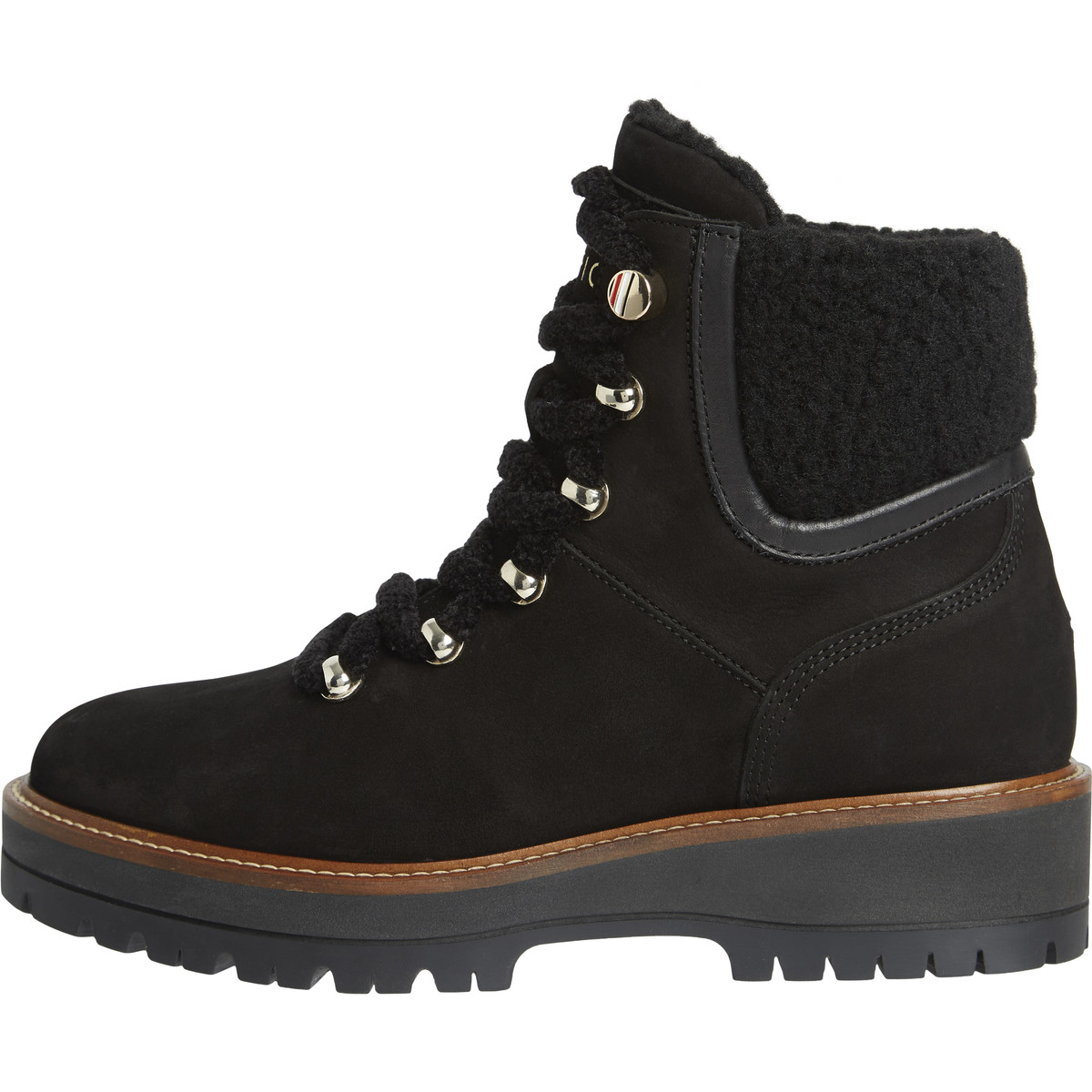 Tommy Hilfiger - TH OUTDOOR FLAT BOOT -  black