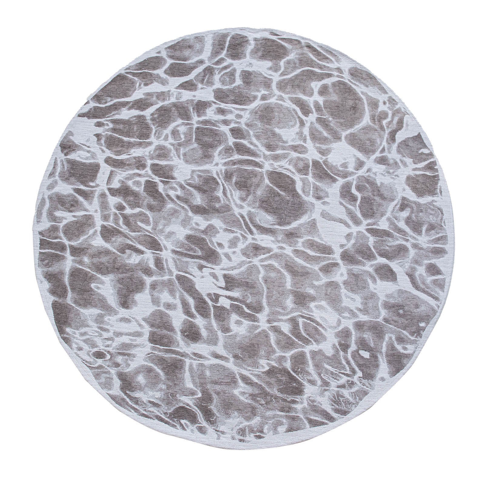 Louis De Poortere vloerkleed Grit - grijs - 140x140cm