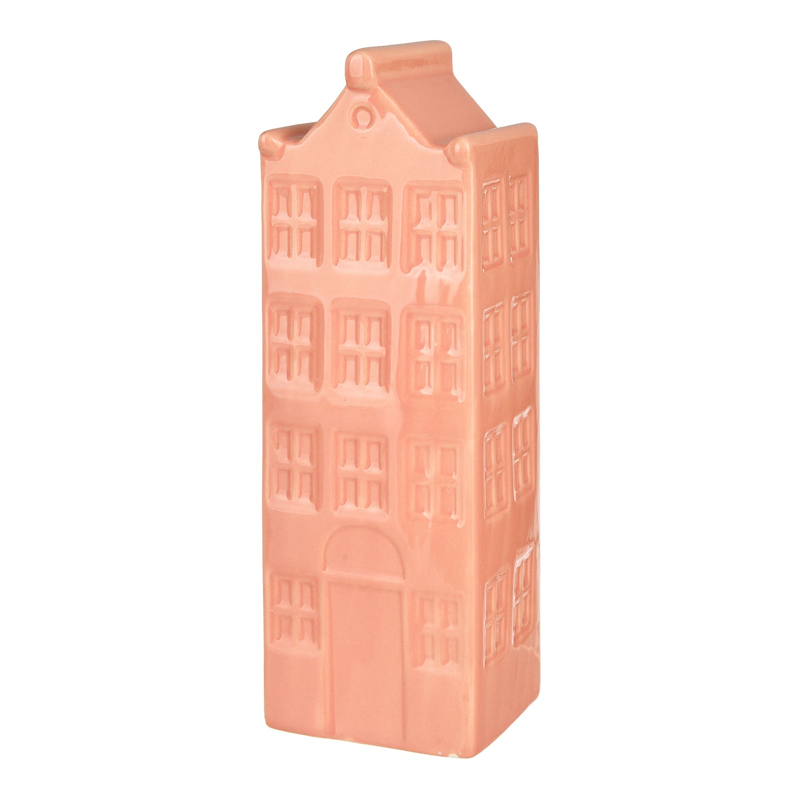 Deko-Objekt Haus Orange,B 65 x H 200 x T 55 mm