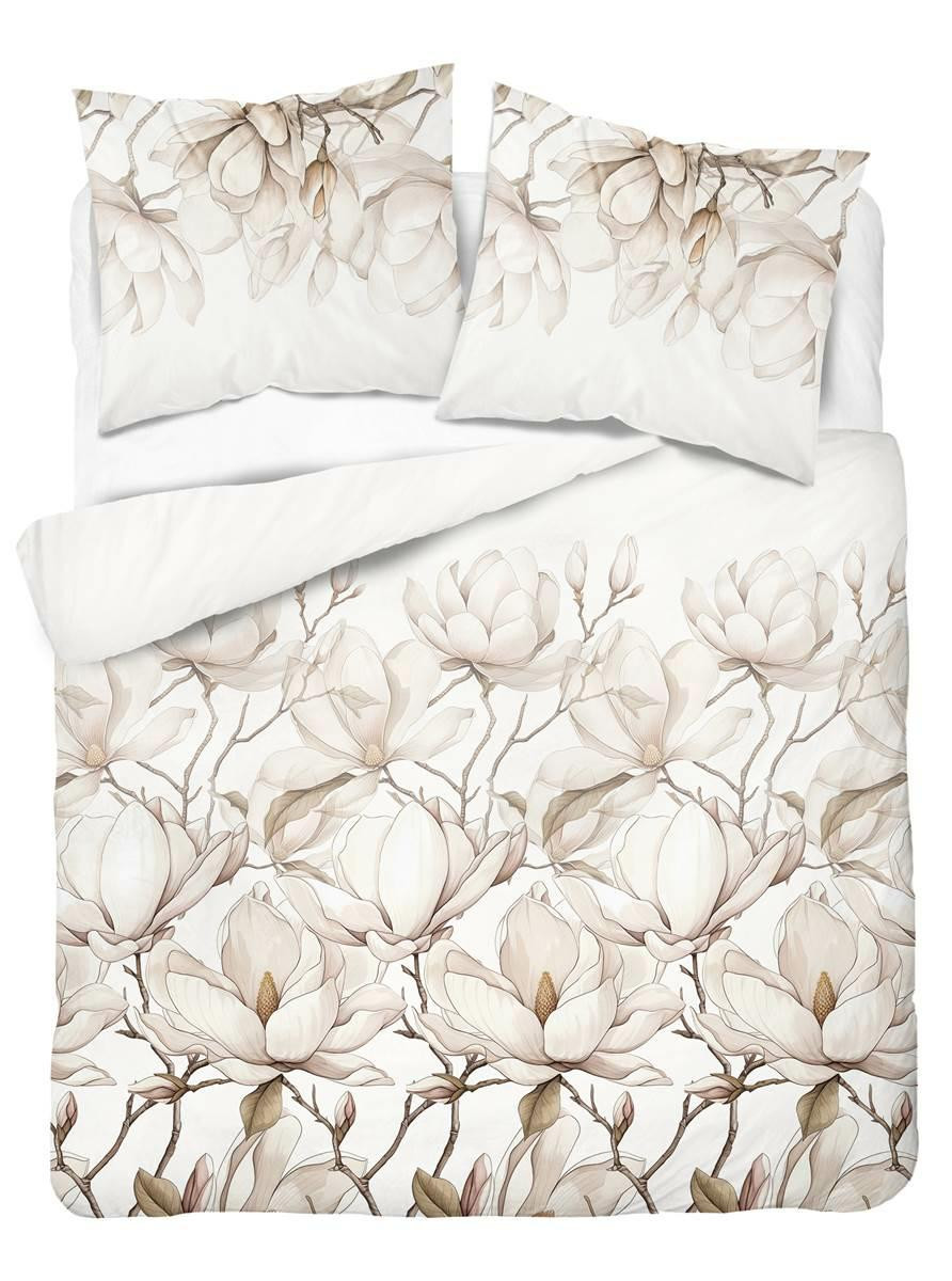 Pościel satynowa 160x200 Home Satin 5235 kwiaty