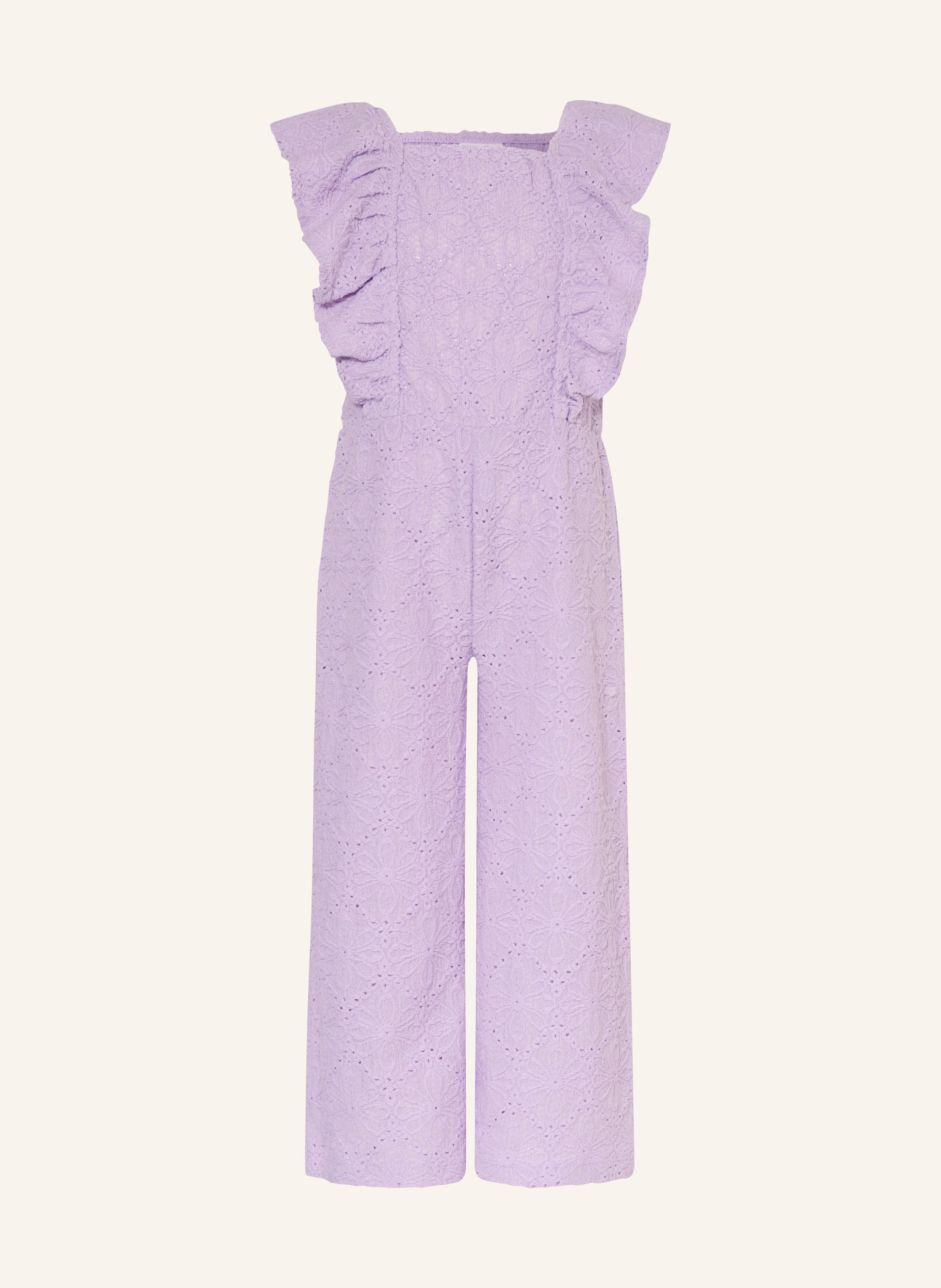 s.Oliver RED Strick-Jumpsuit mit Volants