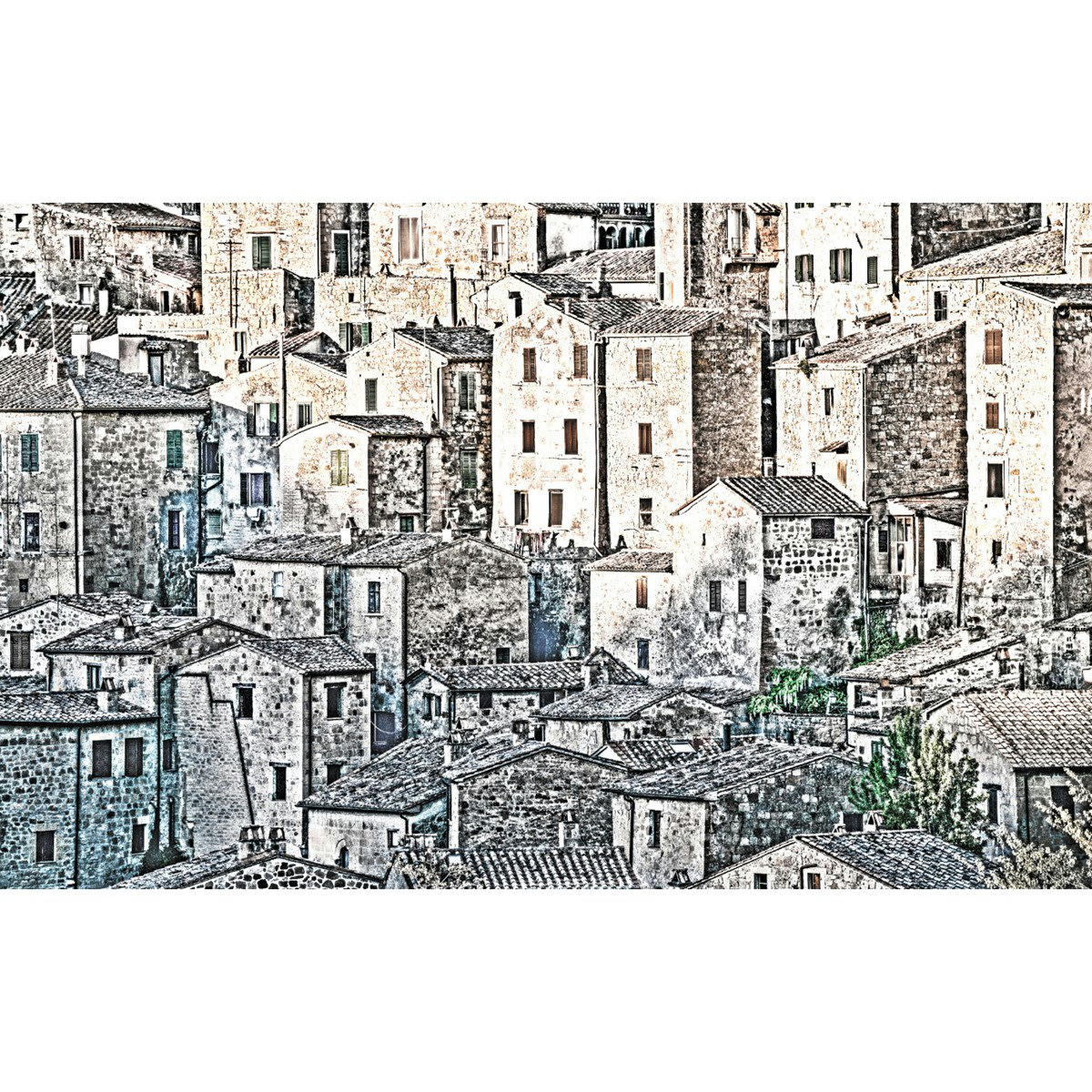 SORANO - Papier peint panoramique motif imprimé Multicolore 432x270cm