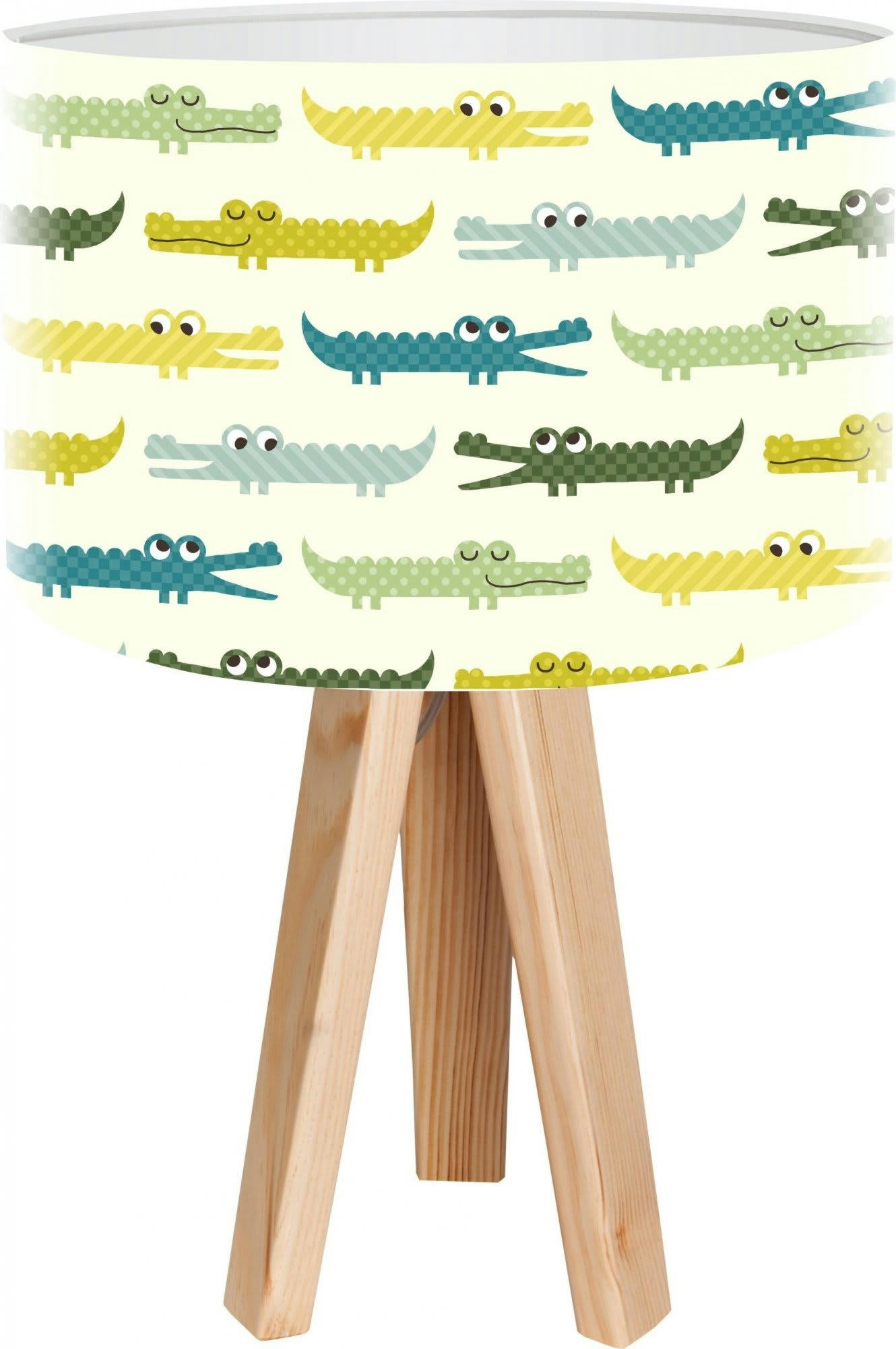 KIDS - Lampe de chevet enfant Bois Multicolore 30x30x45 cm