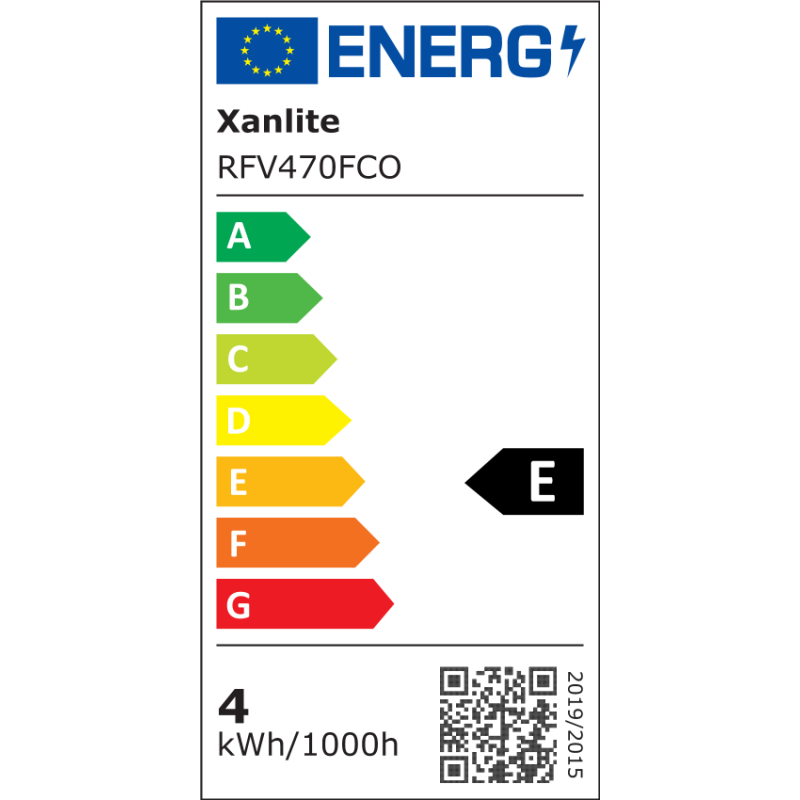 Ampoule LED flamme Coup de Vent E14 4 W 470 lm blanc chaud XANLITE