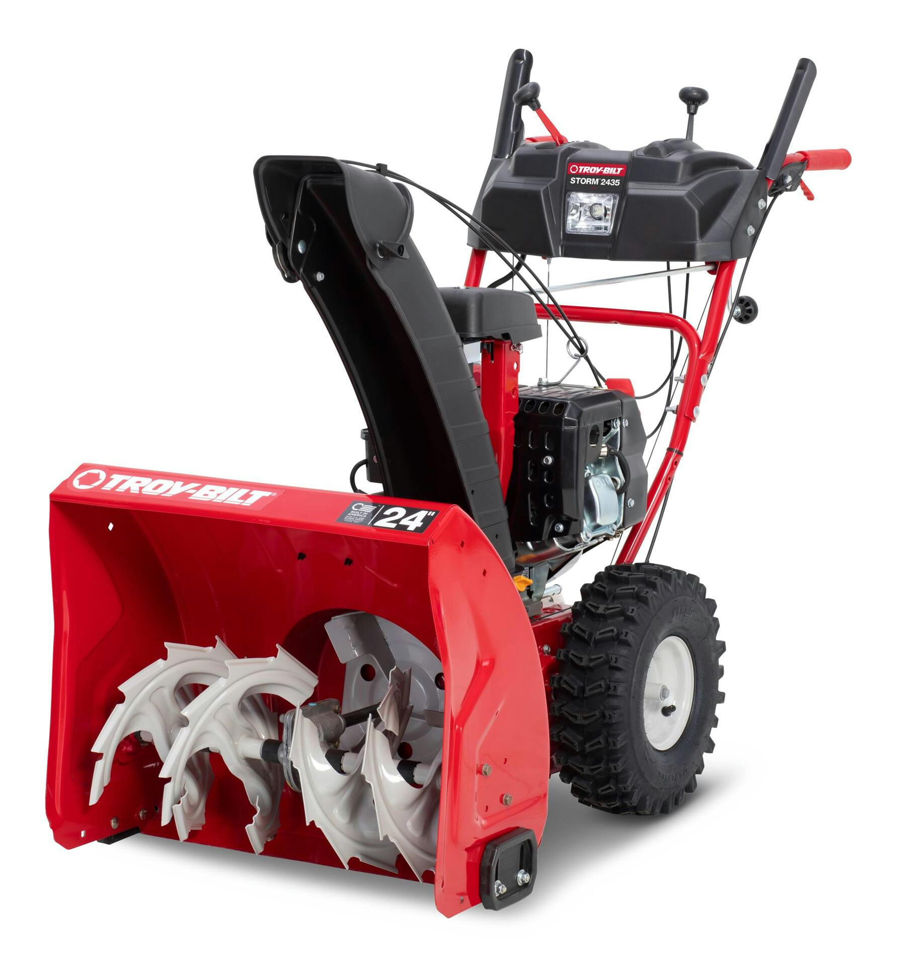 Troy-Bilt 675-WUB Storm 2435 243cc 2-Stage Gas Snowblower with Electric Start, 24-in