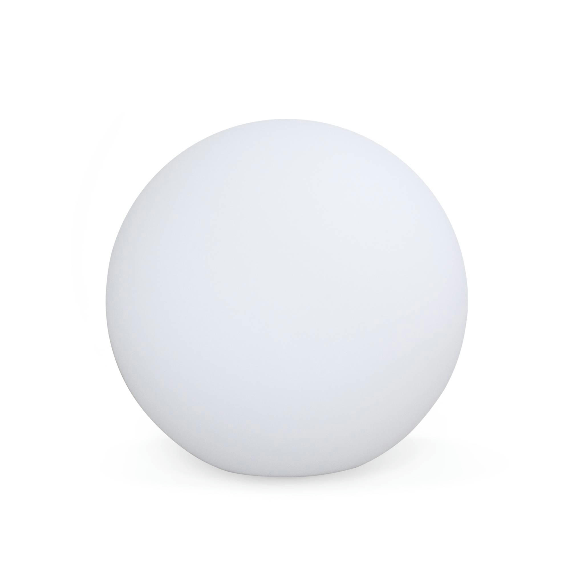 SPHÈRE LED - Boule led 40cm – sphère décorative lumineuse, D40cm, blanc chaud
