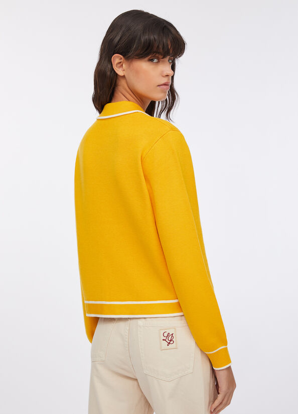 Cardigan con zip
