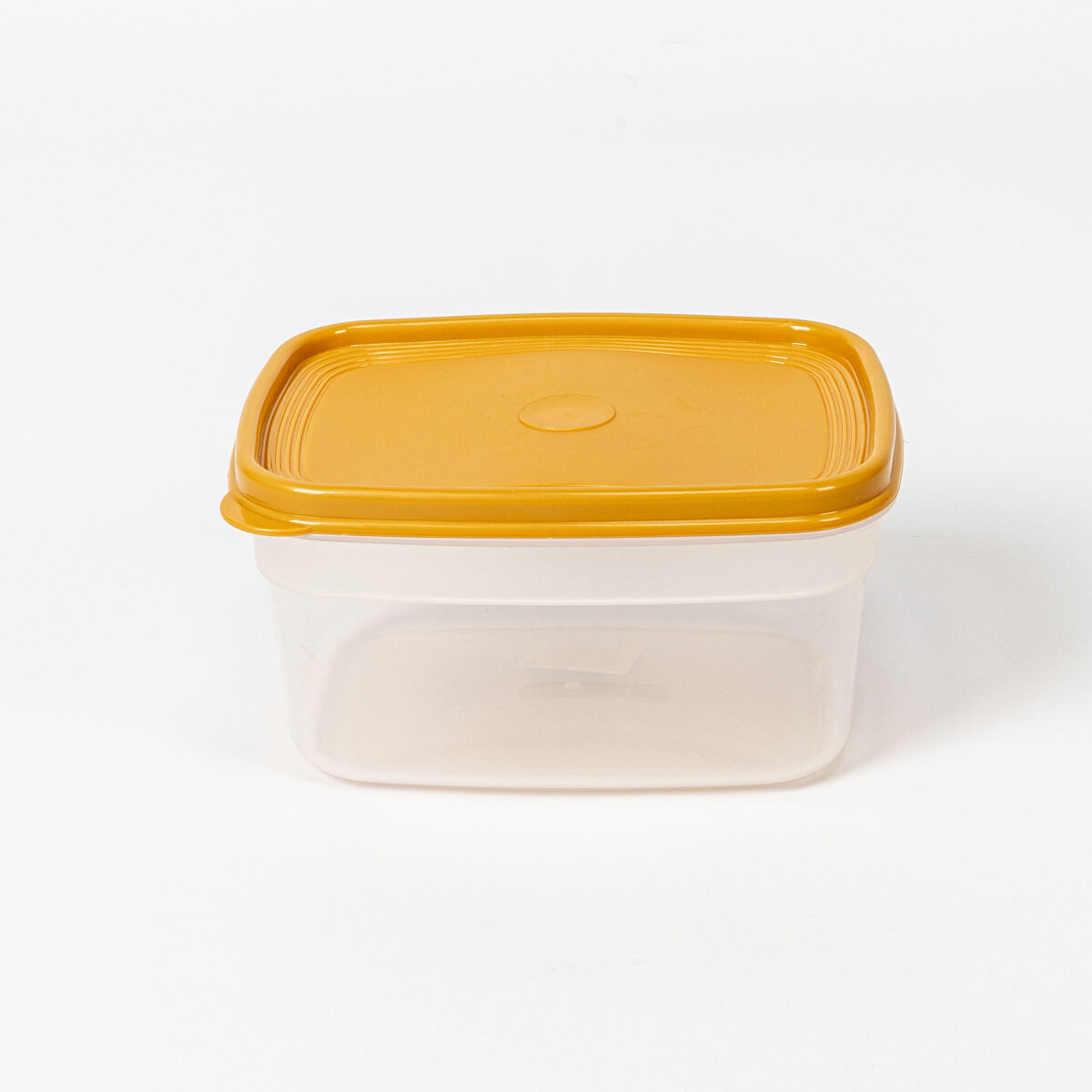 Caixa retangular com tampa amarela 1,7l