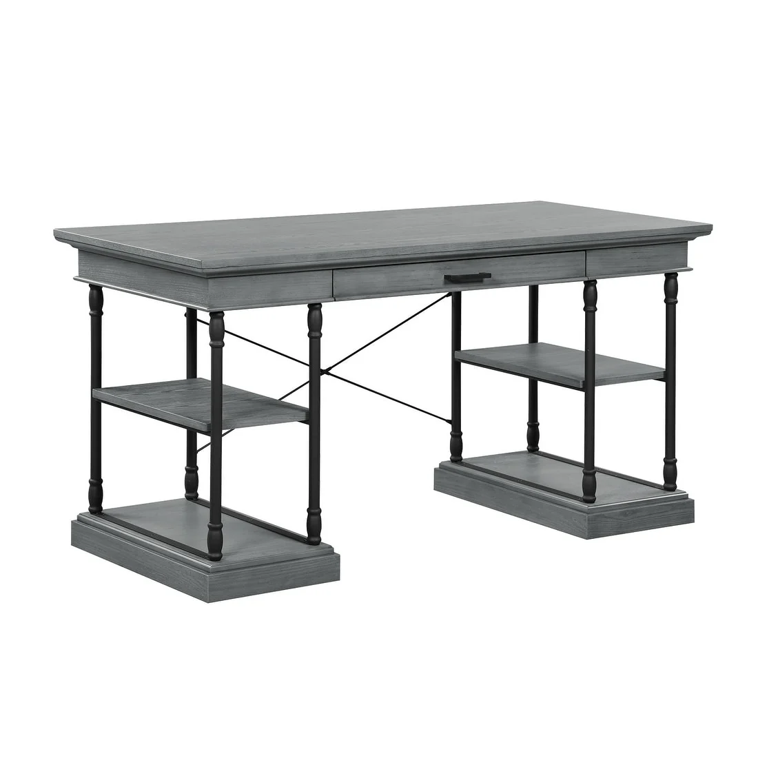 Corvus Ursula 59 1-Drawer Wooden Computer Writing Desk