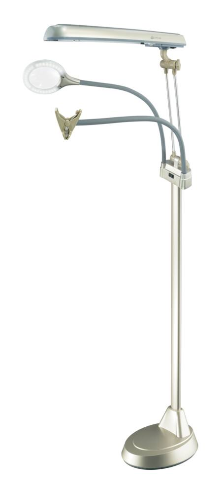 OttLite Ultimate 3-in-1 Craft Lamp, Grey