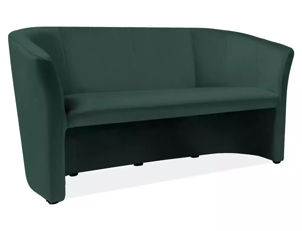 Sofa TM-3 VELVET zielona