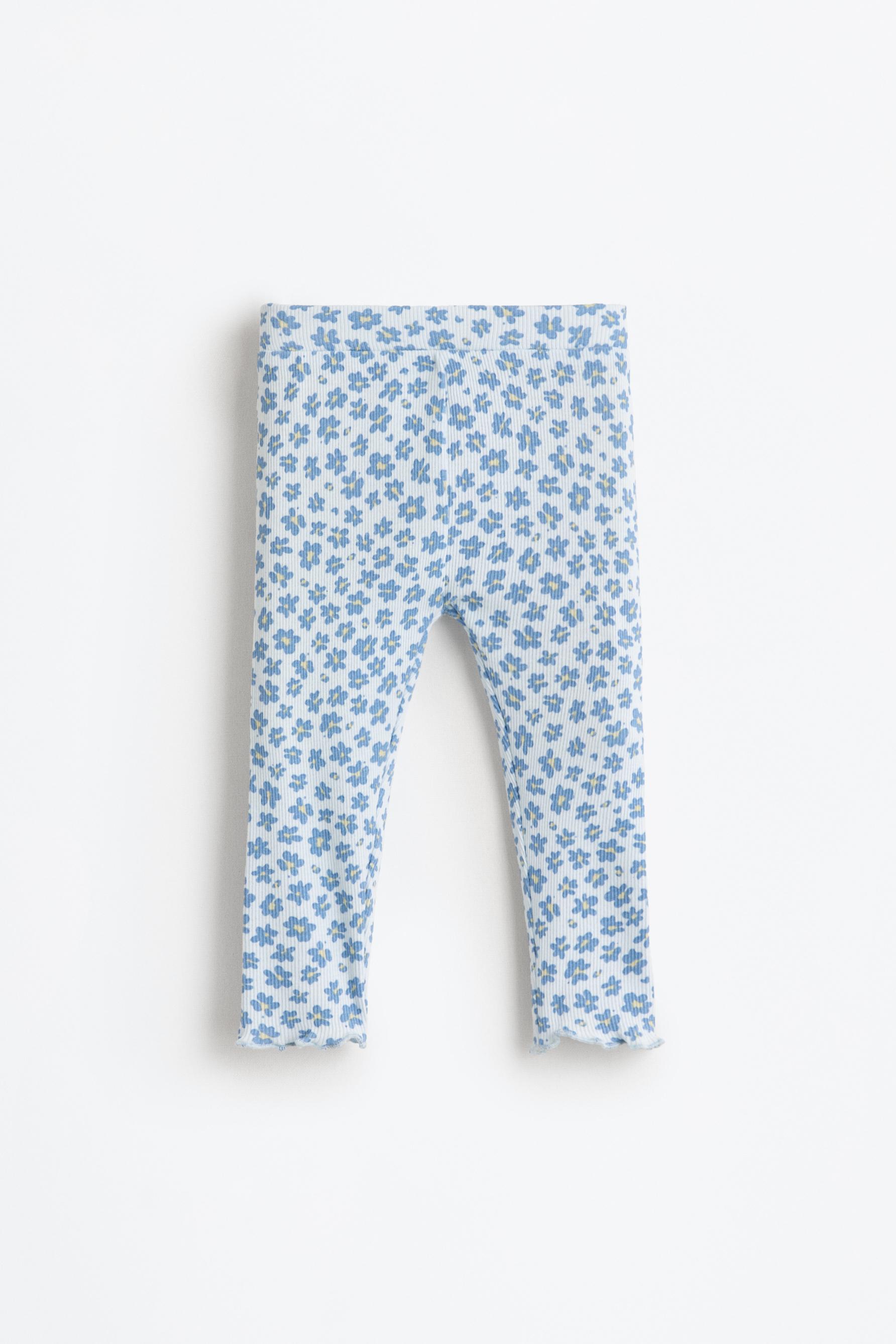 Pack 2 leggings combinados canalé