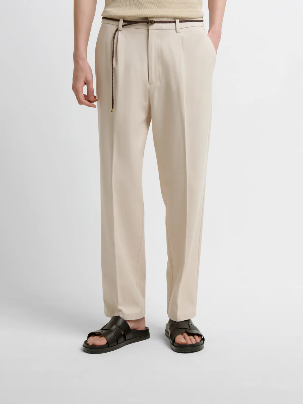 Chino à pinces - L'atelier