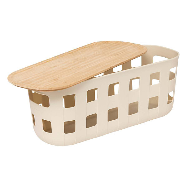 Panier à linge slim Harmony 6,5L - Beige- 5five