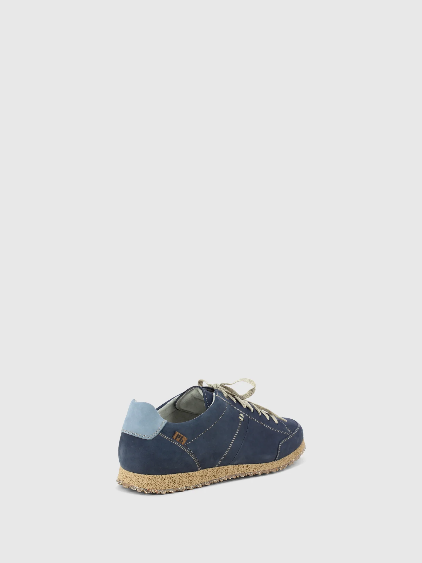 Sapatos com Atacadores em Azul Marinho