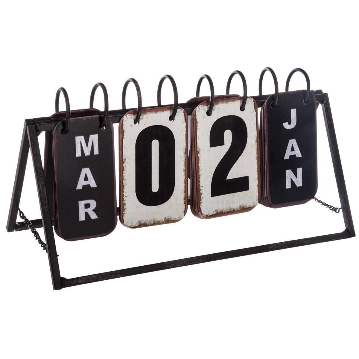 Calendar "Vintage" Black and white, 27x15 cm