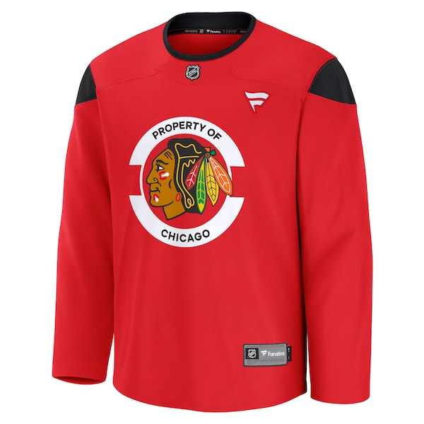 Chicago Blackhawks  Team Practice Jersey - Red