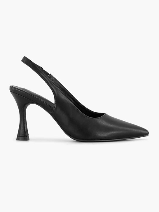 Slingback heel