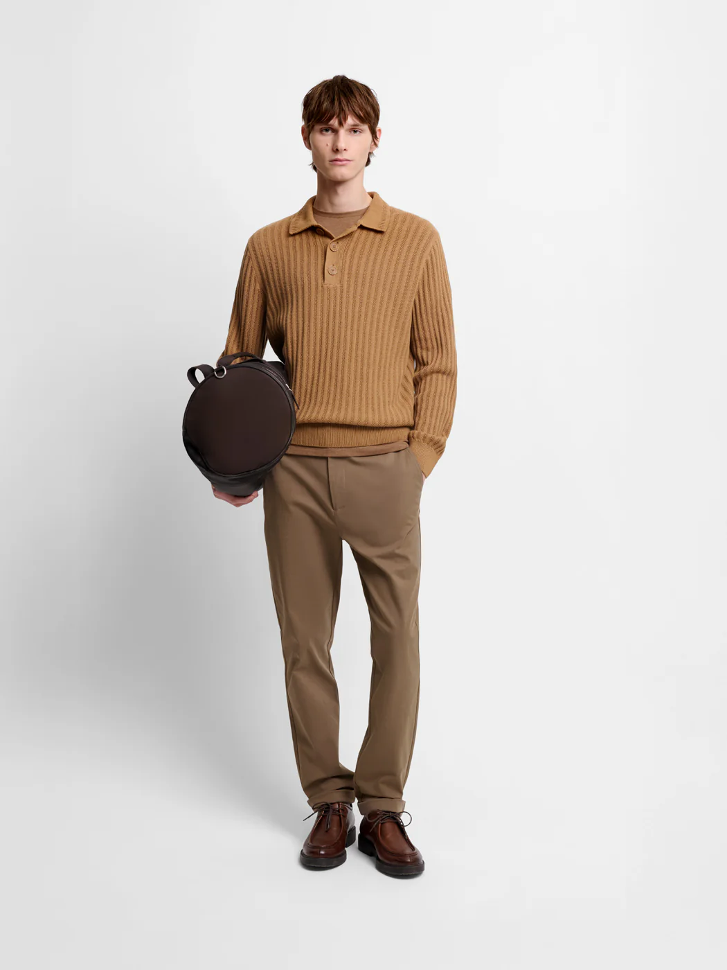 Chino en coton mélangé stretch