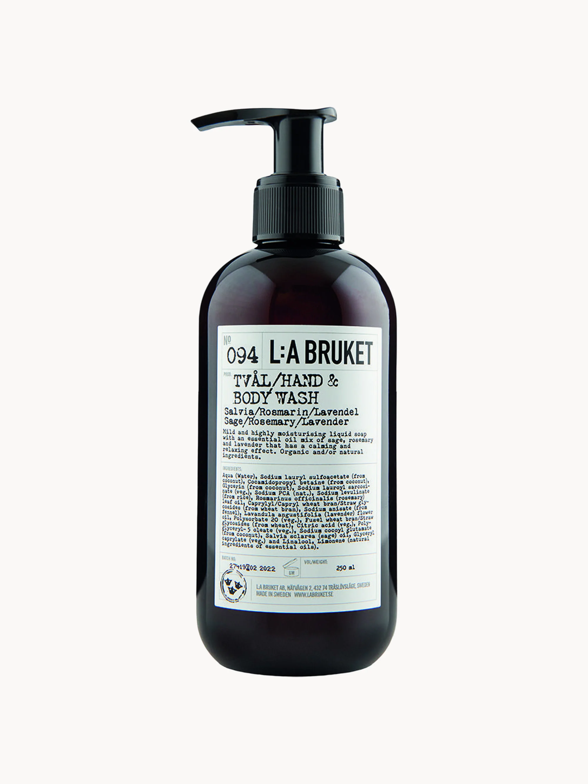 Hand- und Körperseife (Salbei, Rosmarin, Lavendel)