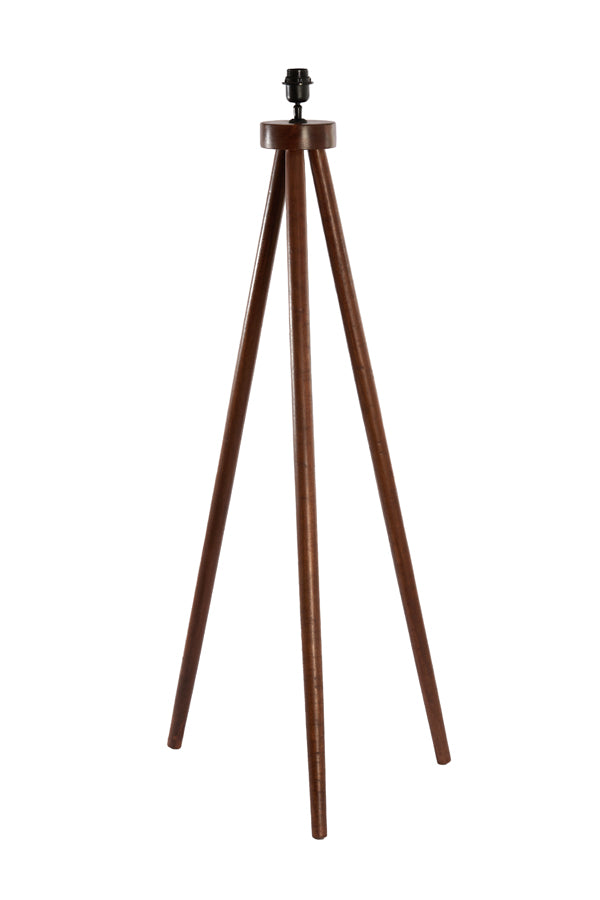 Light & Living vloerlamp ILIAS - Ø52x122cm - bruin
