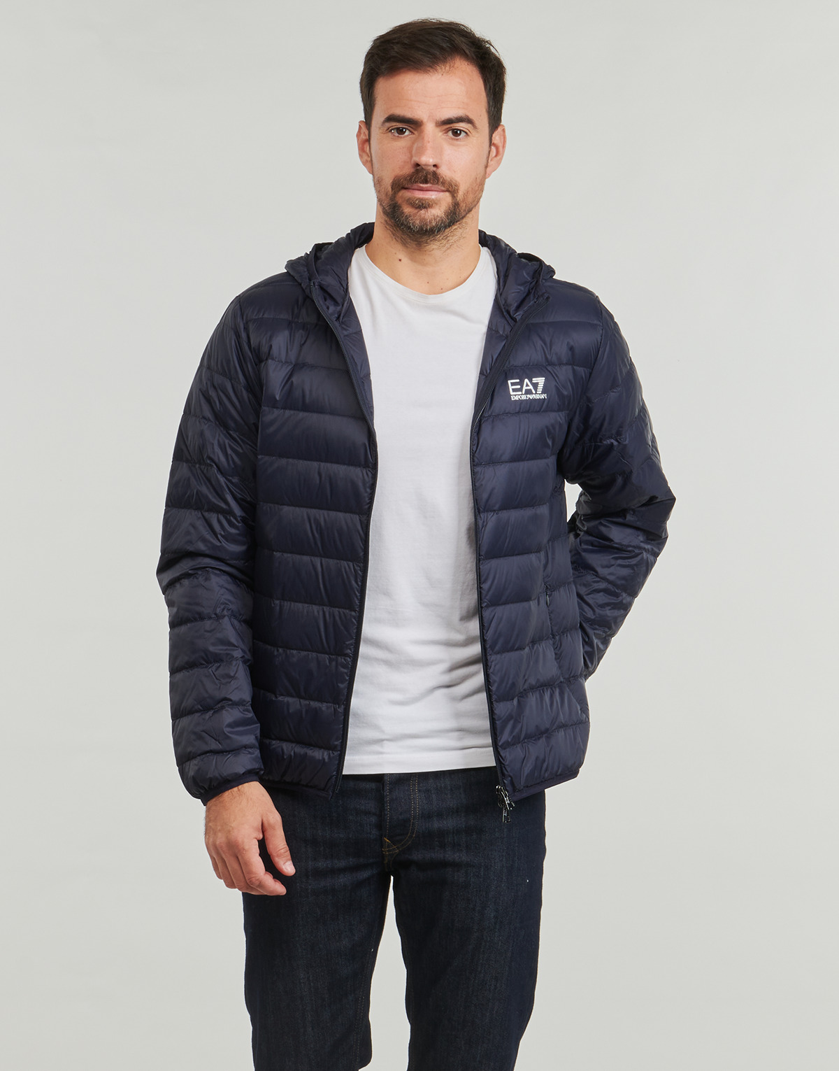 Emporio Armani EA7 - CORE IDENTITY DOWN JACKET HD - Marine