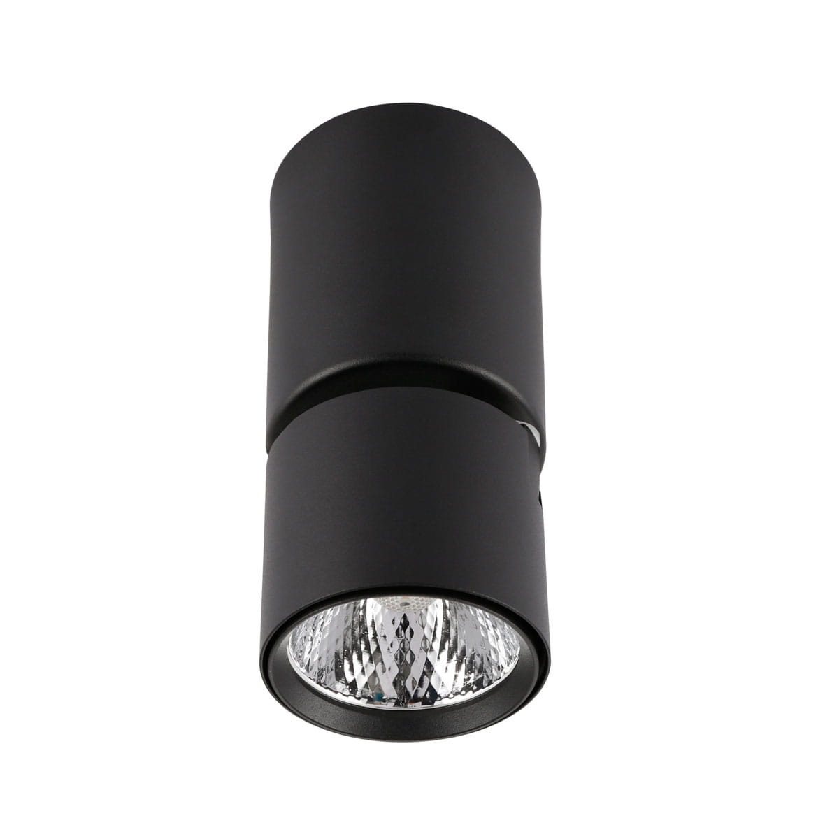 Spot okrągły czarny BONIVA LED 5W biały ciepły IP20 Italux