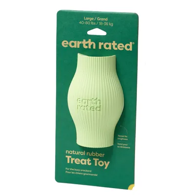 Earth Rated Treat Toy from Natural Rubber