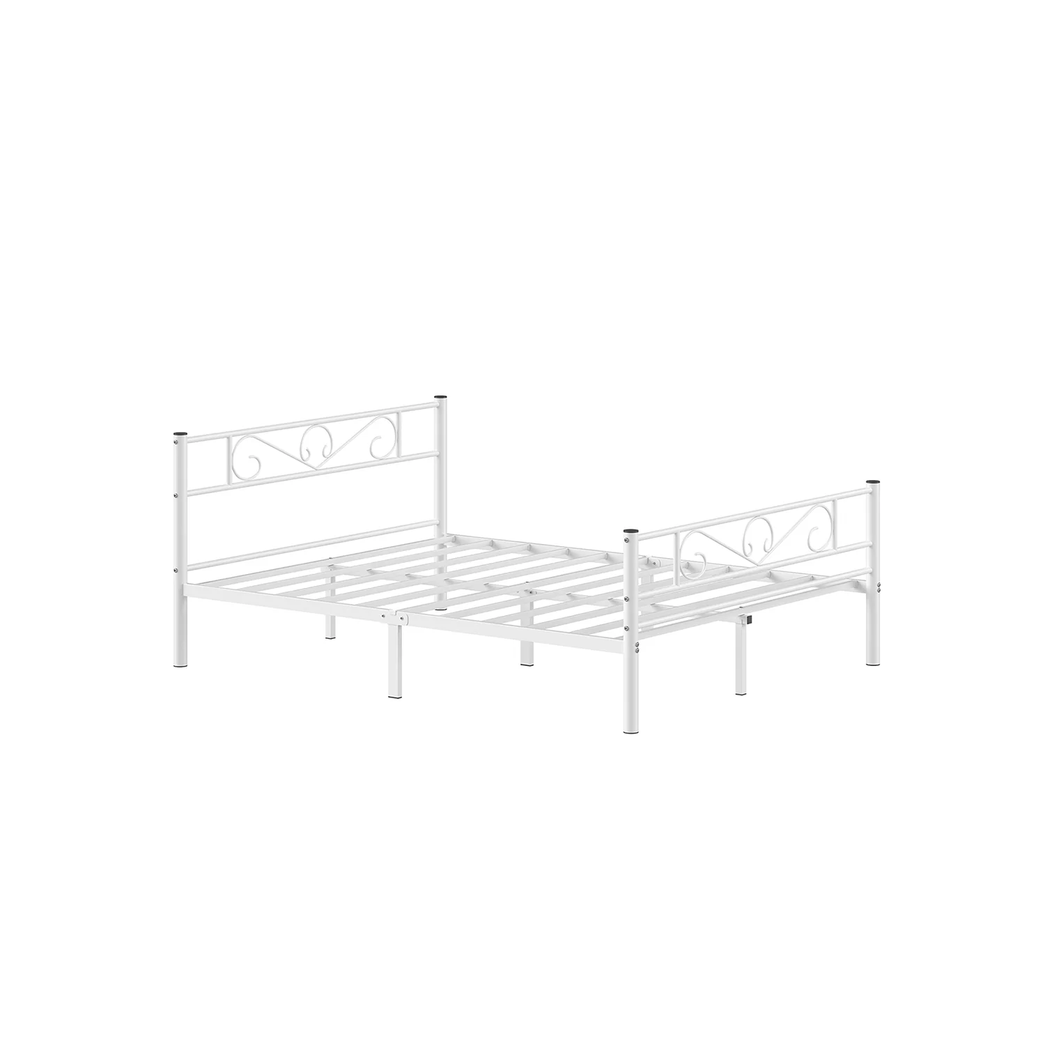Lit double 140 x 190 cm métal