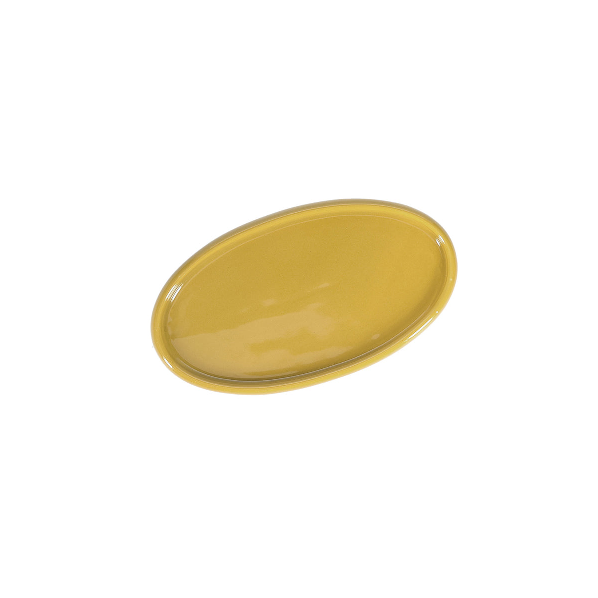 Ona - Serveerschaal 23x13cm mustard yellow Billie - Set van 2