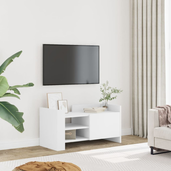 Szafka Pod Telewizor Biały Stolik Półka Szafka RTV80x35x40 cm
