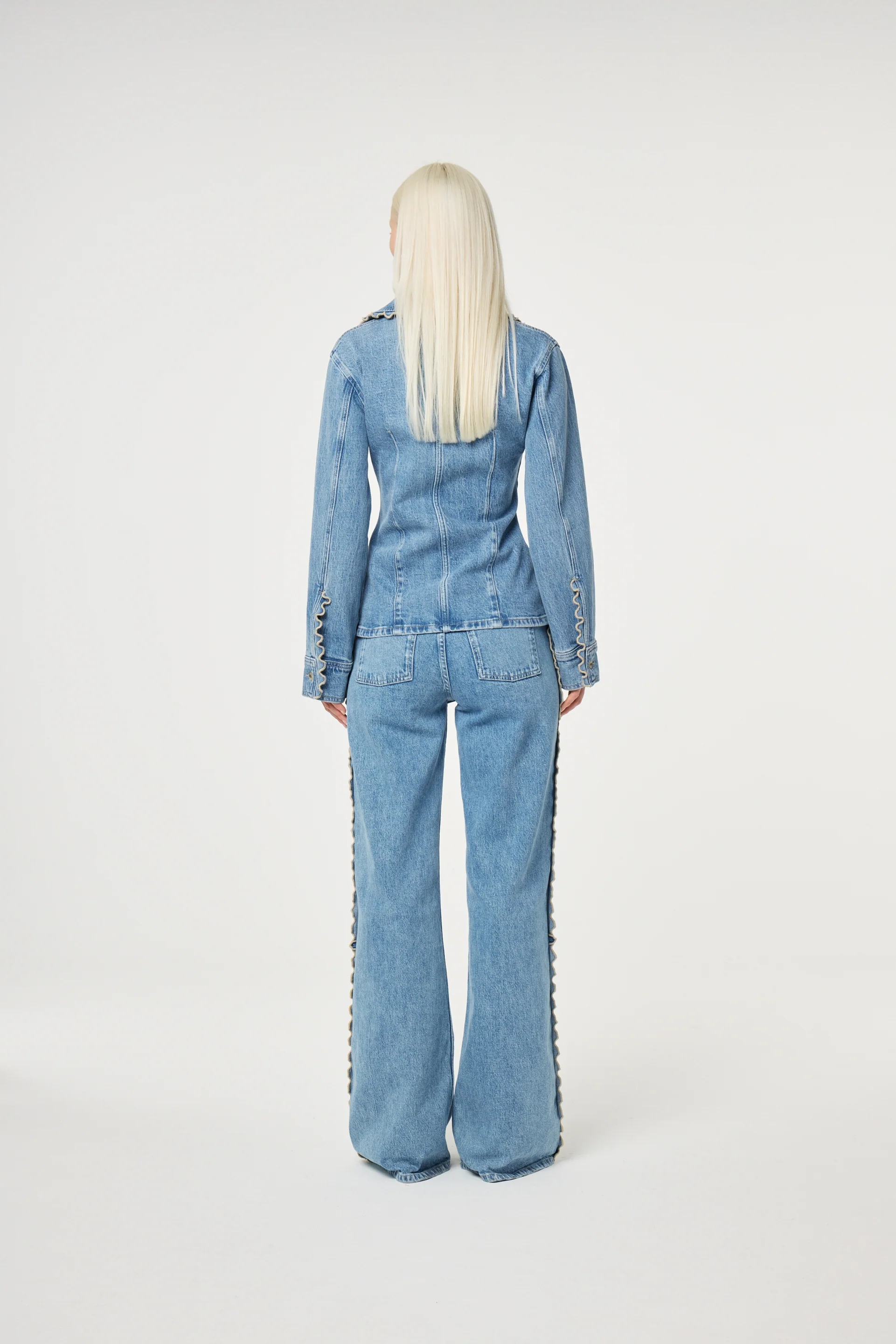 Inda Blouse | Mid Blue