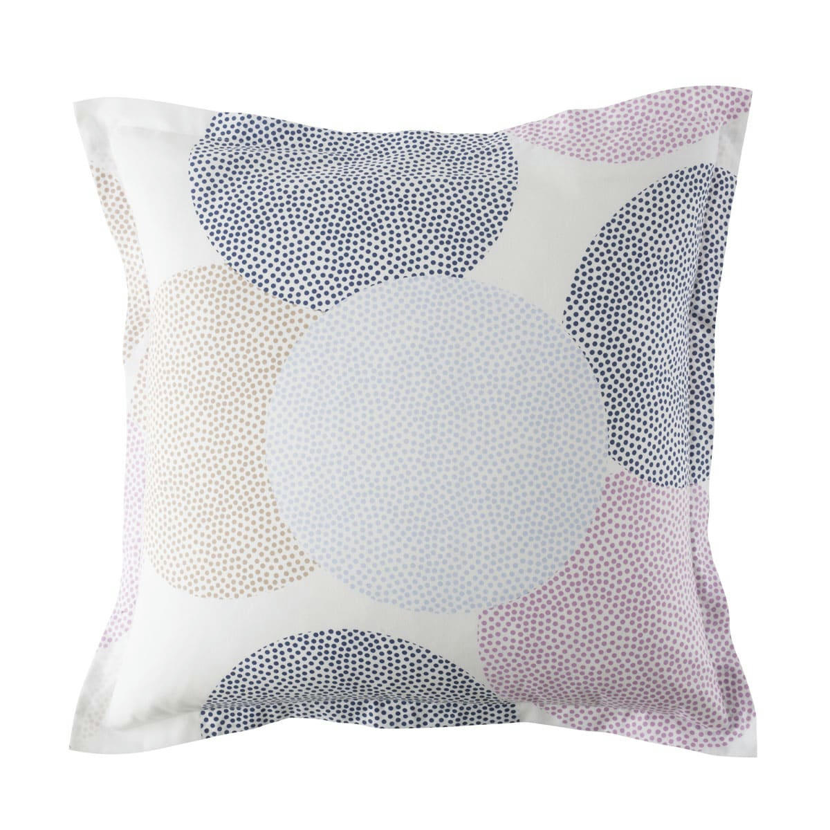 AUGUSTE - Taie d'oreiller en lyocell multicolore 63x63