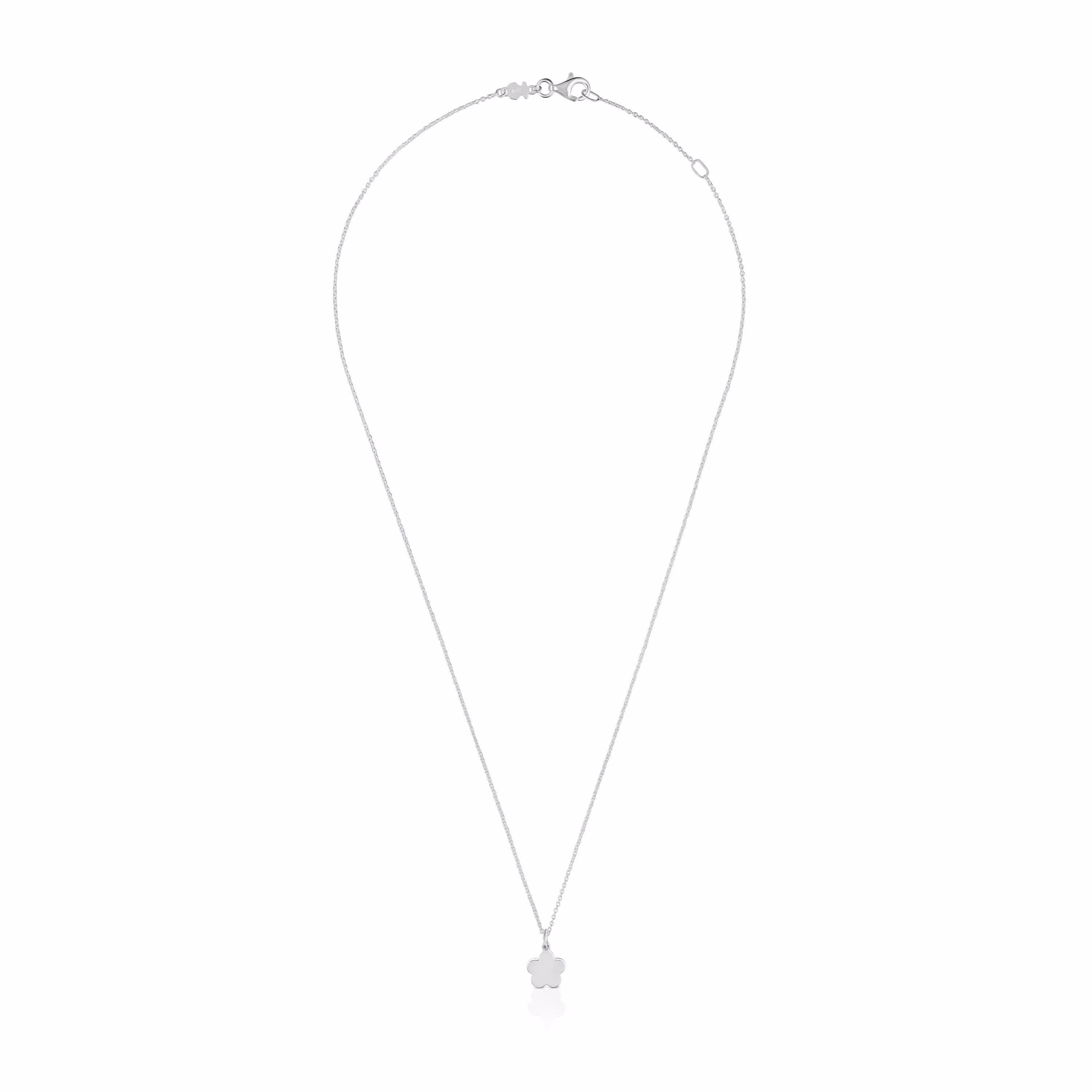 Collar corto flor de plata TOUS Motivos