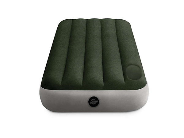 Matelas gonflable Downy gonfleur à pied 1 place - Intex