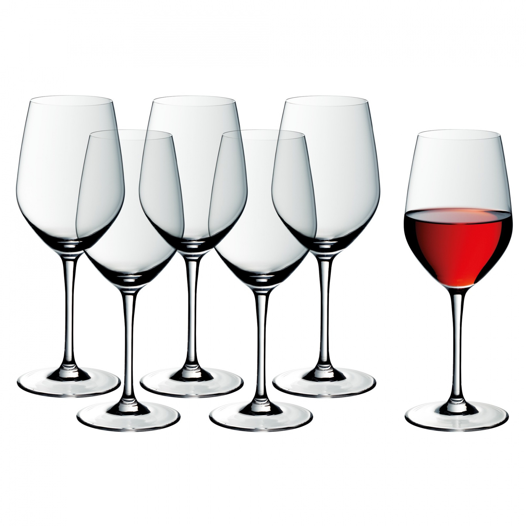 WMF Komplet 6 kieliszków Easy Plus 450ml do czerwonego wina