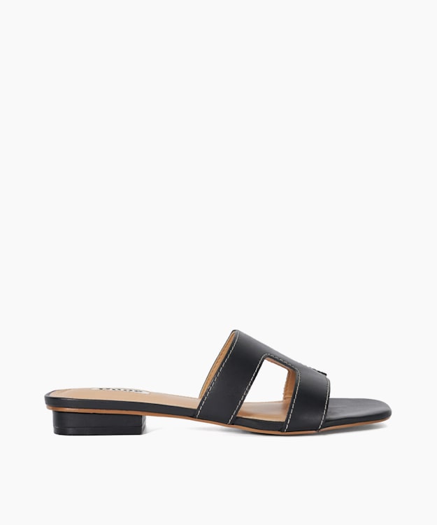 Loupe Black - Smart Slider Sandals
