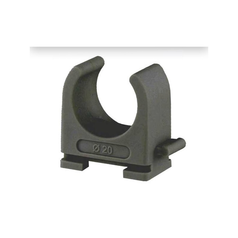 Attache à pression noire Ø 20 mm 10 pièces REDDY