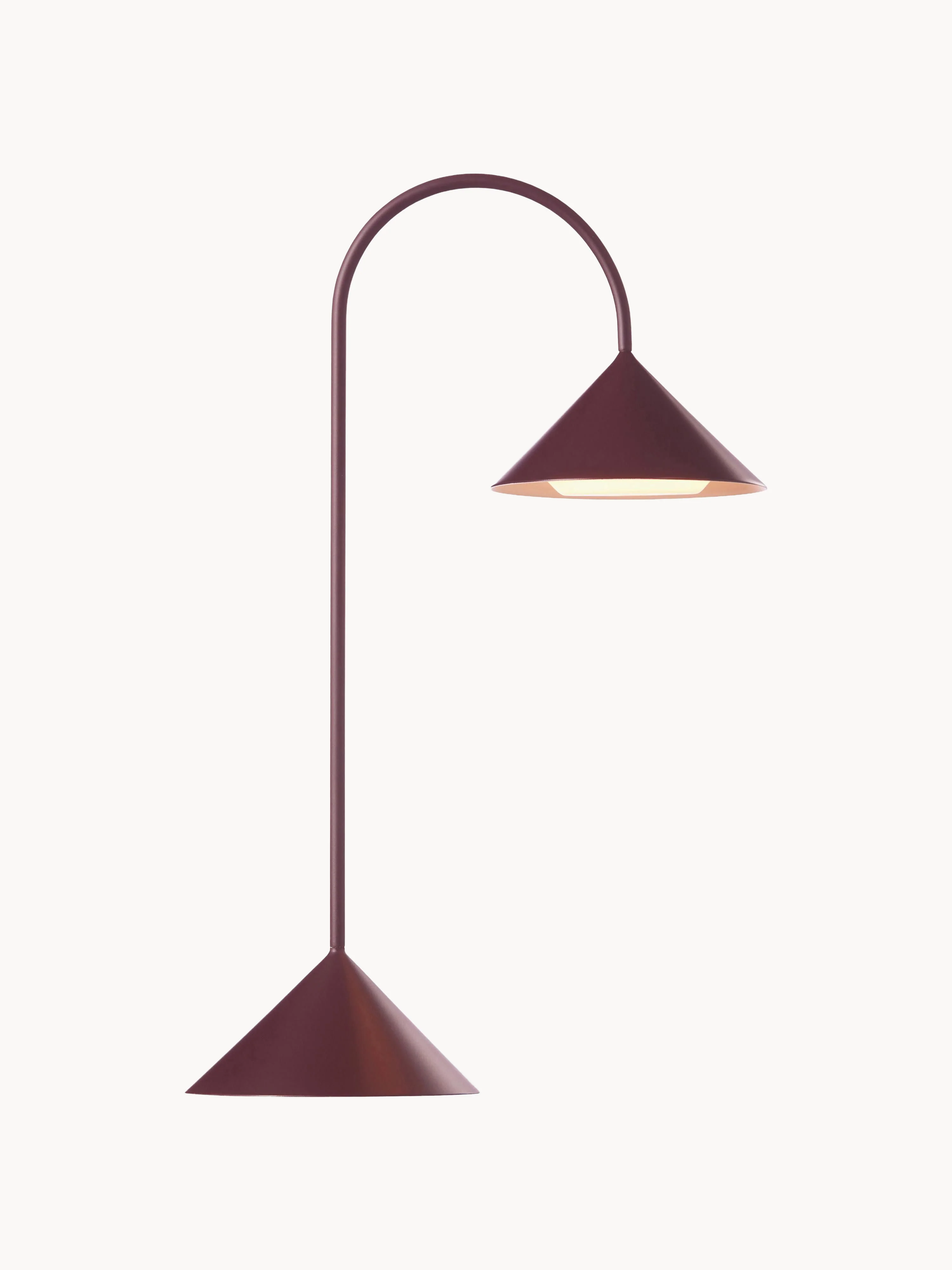 Mobile Outdoor-LED-Tischlampe Grasp, dimmbar