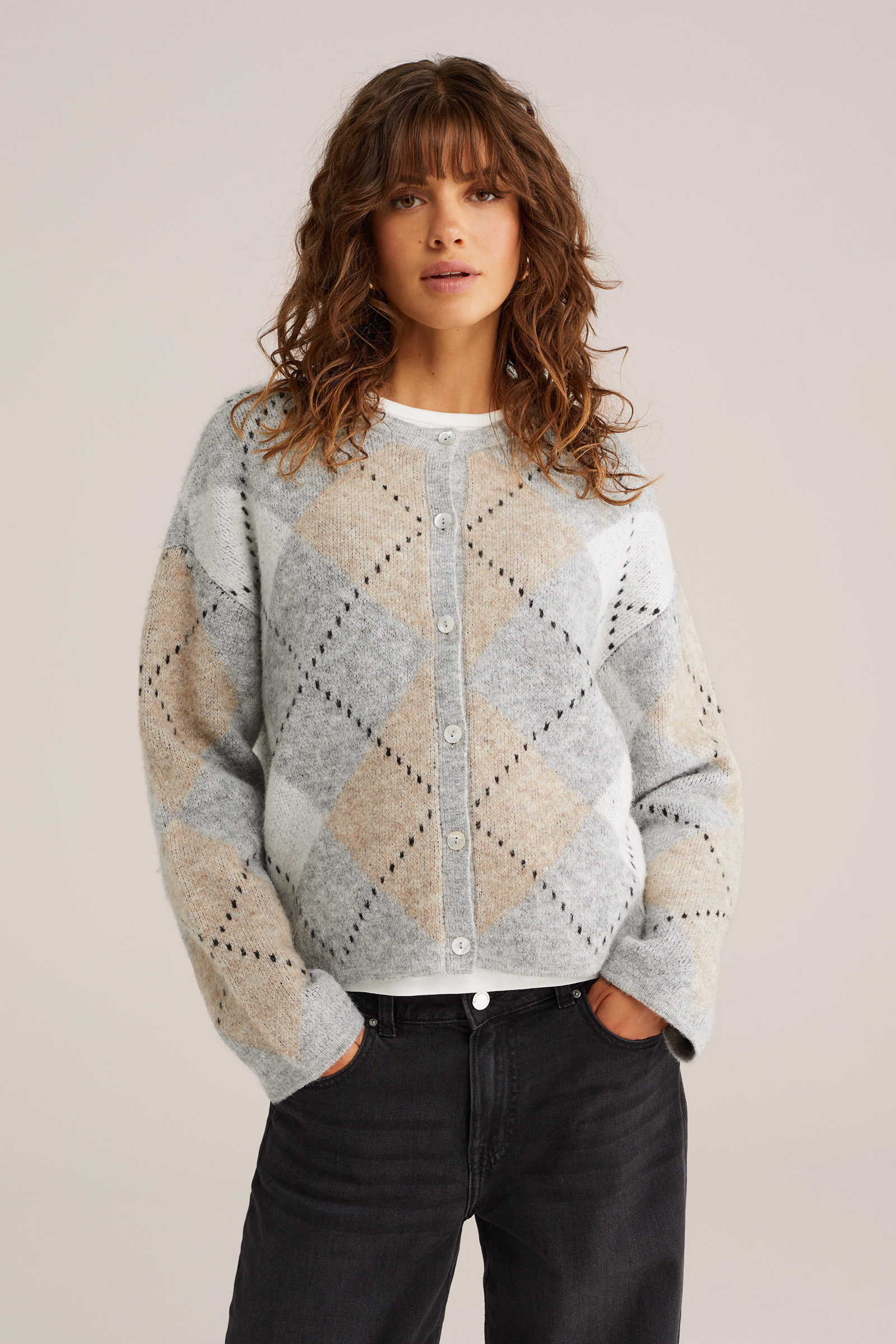 Dames vest van wolmix