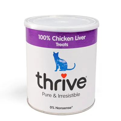 Thrive! Freeze-dried chicken liver cat snacks