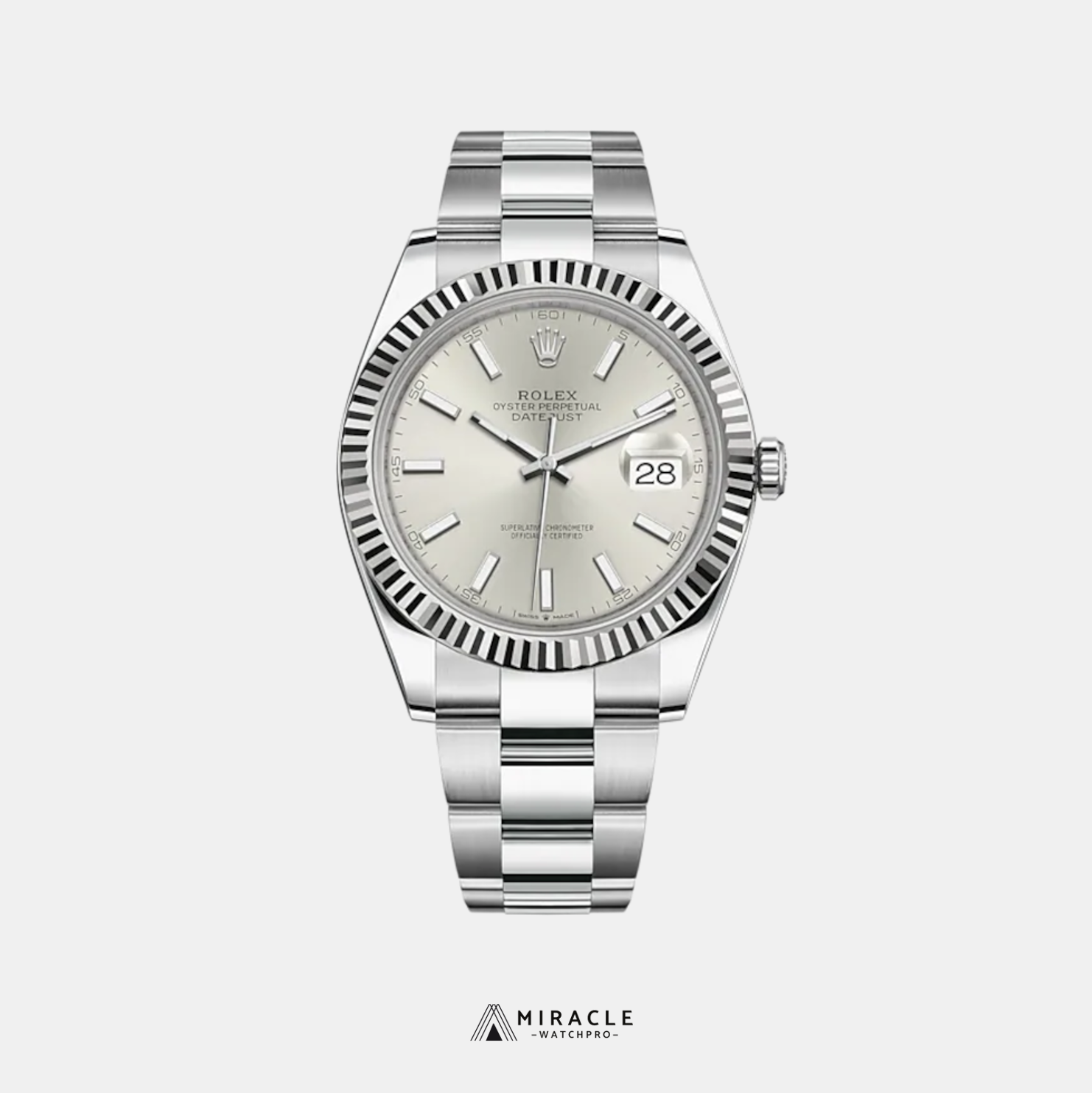 ROLEX-DATEJUST-REF.M126334-0003-ELITE CLONE-41MM-Replica Watch