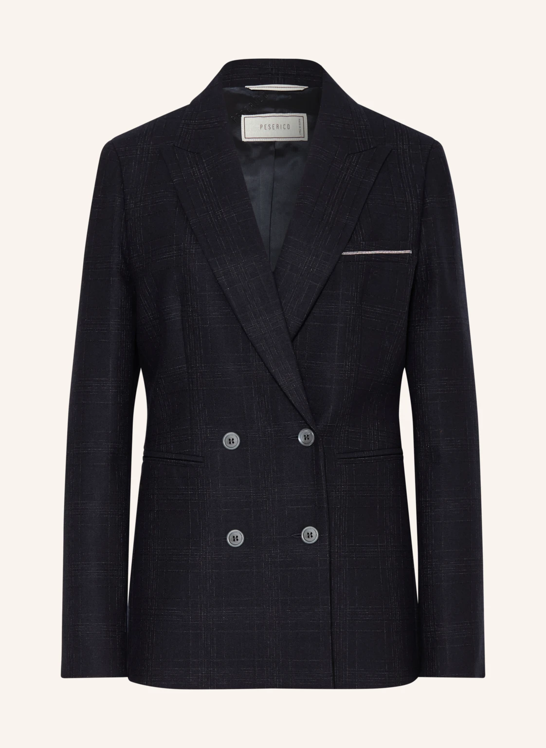 PESERICO Blazer mit Schmucksteinen